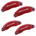AOOA Aluminum Brake Caliper Cover Rim Accessories for Kia Seltos (set of 4)