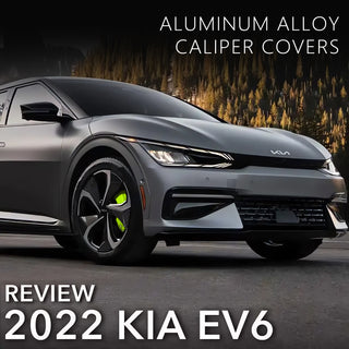 Couvercles d'étrier de frein en aluminium AOOA pour Kia EV6 (lot de 4)
