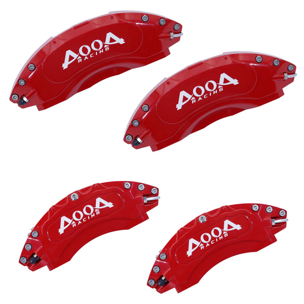 AOOA Aluminum Brake Caliper Cover Rim Accessories for Jeep Wrangler(set of 4)